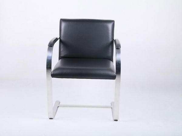 Brno Flat Chair with arms by Ludwig Mies van der Rohe[3] 